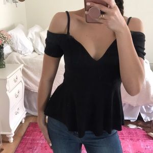 Free People Off the Shoulder Peplum